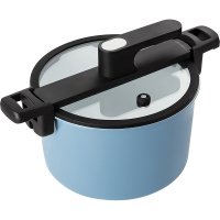 夏豹汤锅炖锅不粘锅微压力锅高压锅煲汤炖煲深6L微压锅电磁炉通用24CM