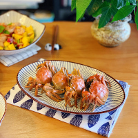 夏豹古怪小姐双耳鱼盘创意北欧个蒸鱼盘子新款大号超大装鱼