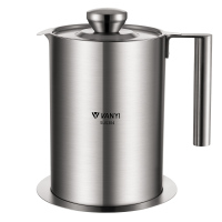 夏豹304不锈钢油壶过滤油罐带滤网储油罐厨房油瓶滤油渣神器