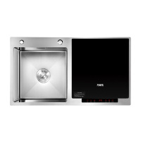 万家乐洗碗机JBSD2T-FS1 洗碗机 微电脑控制 高温消毒 超声波洗涤水槽洗碗机 新时代 三合一