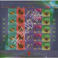 港澳票 东吴收藏 澳门邮票 2019年 2019-1 生肖猪年大版张