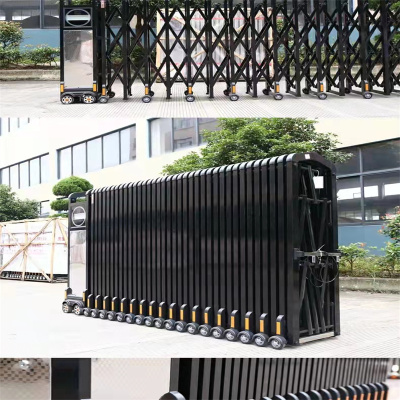 林剑翔 室外工厂大门 铝型材工厂电动门LJX-D346电动伸缩门(每米)