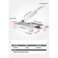 切肉切骨机家用妖怪小型切中药糕点排骨铡刀商用鲜熟肉鸡鸭鱼块切片机