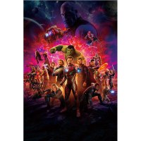 复联4 漫威电影海报十周年钢铁侠复仇者联盟4队长壁纸墙贴宿舍卧室