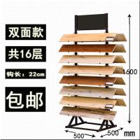 木地板展架瓷砖展架陶瓷展示架腰线条架子墙砖样品地板架子铁货架