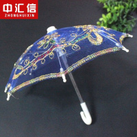 新款儿童迷你小伞玩具装饰小雨伞摄影道具蕾丝工艺伞绣花伞简约md