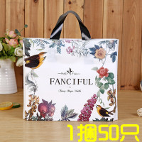 大中小号礼品塑料袋精品胶袋男女装童装服装店手提袋子