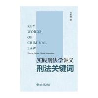 实践刑法学讲义:刑法关键词刘树德9787301249161