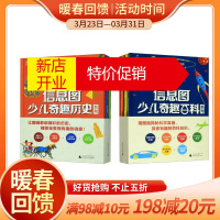 鹏辰正版信息图少儿奇趣百科系列(共6册)+信息图少儿奇趣历史系列(共4册) 共10册