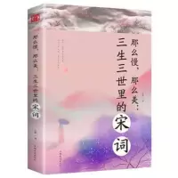 鹏辰正版那么慢,那么美一三生三生里的宋词 中国古典诗词作品集 作品背后的爱恨情仇 诗词鉴赏