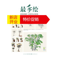 鹏辰正版*手绘 园林景观植物马克笔手绘步骤详解