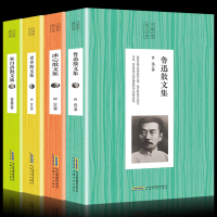 鹏辰正版中国名家散文经典全4册 鲁迅散文集 老舍散文集 冰心散文集 朱自清散文集 中国现代文学名家作品