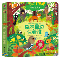 鹏辰正版奇妙发声书系列 森林里边住着谁 纸板精装0-3岁宝宝儿童玩具书游戏科普百科启蒙认知亲子早教绘本