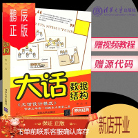 鹏辰正版赠视频大话数据结构 程杰 大话设计模式第二季原创经典 轻松学会数据结构 计算机开发 数据结构与算法分