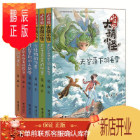 鹏辰正版全6册山海经大精小怪系列 小怪物的飞车 天空落下羽毛雪 飞行的银武士 小学生课外阅读书籍儿童成长励志故事校园文学