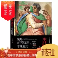 鹏辰正版米开朗基罗作品欣赏经历艺术造诣油画素描雕塑欣赏珍藏图鉴收藏世界名著画册人物形象场景建筑雕塑实拍全集