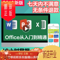 鹏辰正版word excel ppt从入门到精通表格制作 excel教程wps教程表格制作函数office