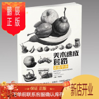 鹏辰正版敲门砖 美术速成套路 素描单体 素描零基础入门基本知识范画对照图文详解基础实战训练习技能技法教程高艺