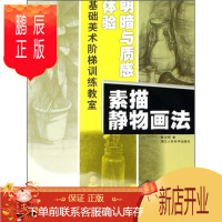 鹏辰正版体验明暗与质感/素描静物画法陈志明绘画9787534022470 素描静物画技法