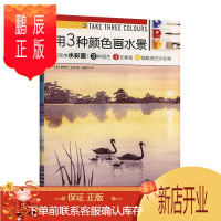鹏辰正版用3种颜色画水景斯蒂芬·科茨绘画9787547924280 水彩画风景画绘画技法教材普通大众