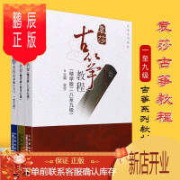 鹏辰正版正版袁莎古筝教程 全套123册 1-9级 古筝初学入门基础练习曲教材教程书音乐学院 古筝成人儿