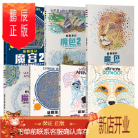 鹏辰正版7册 魔线1 魔线2 魔宫1 魔宫2 魔色1 魔色2 魔境 于湛推荐 极限挑战 涂色 连线书 小学