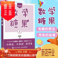 鹏辰正版数学糖果1 趣味数学科普书 摒弃解题技巧 讲述数学基础概念 培养逻辑思维 数学家的故事