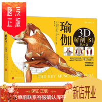 鹏辰正版瑜伽3D解剖书1肌肉篇