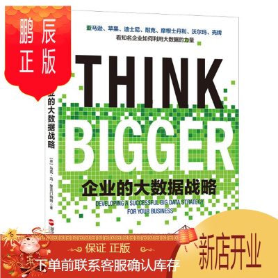 鹏辰正版正版 企业的大数据战略 [THINK BIGGER]