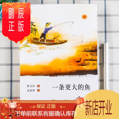 鹏辰正版一条更大的鱼 曹文轩小说阅读与鉴赏 插图版