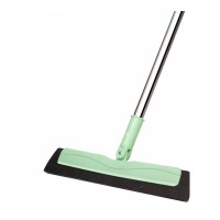 [北欧绿]扫把一套(共1片刮头) [刮水无痕 轻松扫毛]不粘毛浴室卫生间刮水器扫帚扫头