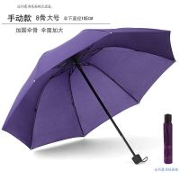 紫色[自动款]非耀8骨中号雨伞 全自动雨伞折叠男女加大号双人防风三折太阳伞学生晴雨两用防晒伞