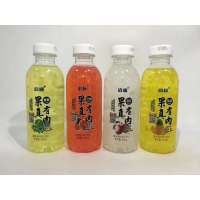 启硕果真有肉多种口味500ml整箱15瓶嚼着喝更快乐网红推荐