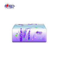 心相印抽纸薰衣草超柔100抽三层面巾纸3包/提