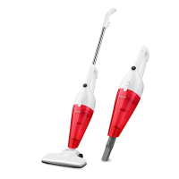 奥克斯(AUX)家用手持吸尘器两用小型大功率推杆地毯式吸尘器_玫红色