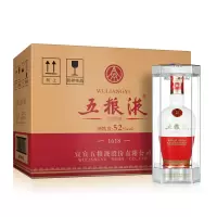 五粮液 1618 52度浓香型白酒 500ml*6瓶 整箱装(新老包装随机发货)