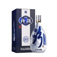 山西汾酒 青花20 53度清香型白酒500ml 单瓶装(新老包装随机发货)