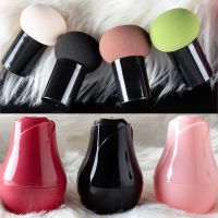 蘑菇头粉扑气垫bb化妆海绵美妆蛋蛋散粉不吸粉干湿两用粉扑带盒子