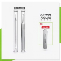 两只自选+酒精100片+10倍镜 粉刺针套装细胞夹去黑头挤痘痘工具挑痘排暗疮针祛痘神器镊子