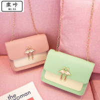 霂咔 ins隔层小包包女夏季新款单肩包时尚百搭洋气女士链条斜挎小方包