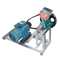 多功能食品康乐果大米玉米3号5号金蛋商用膨化机空心棒柴油汽油电动机 380V电机+多功能膨化机