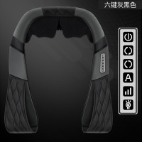 佳仁(JARE)颈部颈肩颈椎肩颈热敷按摩器仪家用多功能脖子全身揉捏捶打披肩 JR-688-9G黑色