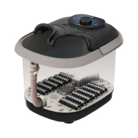 佳仁(JARE)足浴盆器全自动按摩洗脚盆电动加热泡脚桶家用恒温熏蒸泡足疗机 机械旋钮版