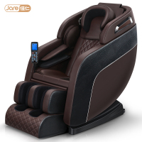 佳仁(JARE)全自动按摩椅家用全身小型太空豪华舱多功能电动老人器 按键版+零重力+坐垫震动