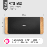 韩式电烧烤炉家用电烤盘铁板烧时光旧巷不粘烧烤架无烟烤肉机室内烤肉串锅 黑色标准款(一体式,加热管镶嵌工艺)