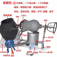 爆米花机商用时光旧巷家用爆谷机老式爆米花锅电动手动 五斤套餐四