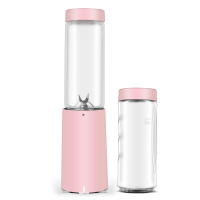 榨汁机家用时光旧巷水果小型便携式炸果汁机全自动榨汁杯电动料理机 桃花粉