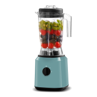 榨汁机时光旧巷家用豆浆全自动多功能小型破壁料理搅拌打炸果汁果汁机 天空蓝-基础版