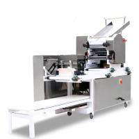 商用全自动撒粉大型压面机面条机时光旧巷一体馄饨皮混沌皮饺子皮机 第3代新型-叠皮面条一体机