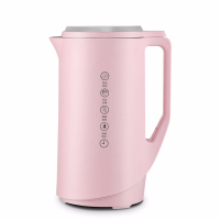 迷你豆浆机小型时光旧巷家用预约1-2人单人便携全自动破壁免过滤 玫瑰粉